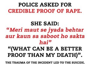 SHOCKING: Woman Asked to Prove Rape, Commits Suicide