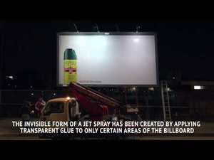 This Insecticide Billboard Really Kills Mosquitos And Flies