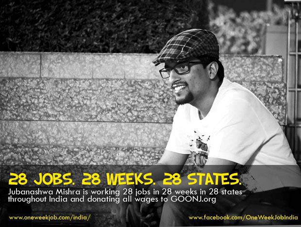 The Man Who Is On A Mission To Do 28 Jobs In 28 Weeks Across India