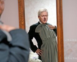 Why is Bill Clinton Father of the Year?