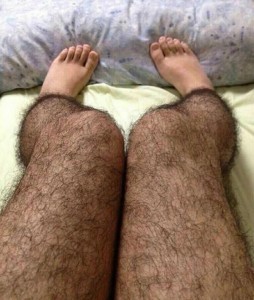 Hairy Stockings that Keep Perverts Away